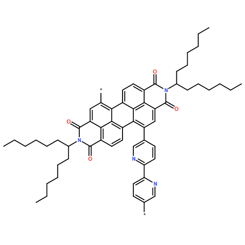 Poly[[2,9-bis(1-hexylheptyl)-1,2,3,8,9,10-hexahydro-1,3,8,10-tetraoxoanthra[2,1,9-def:6,5,10-d'e'f']diisoquinoline-5,12-diyl][2,2'-bipyridine]-5,5'-diyl]