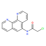Acetamide, 2-chloro-N-1,10-phenanthrolin-5-yl-