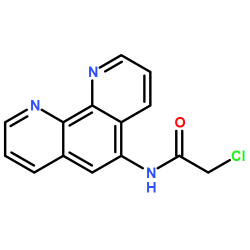 Acetamide, 2-chloro-N-1,10-phenanthrolin-5-yl-