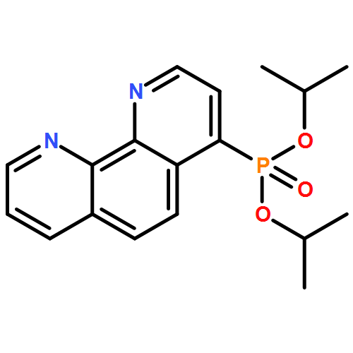 Phosphonic acid, P-1,10-phenanthrolin-4-yl-, bis(1-methylethyl) ester