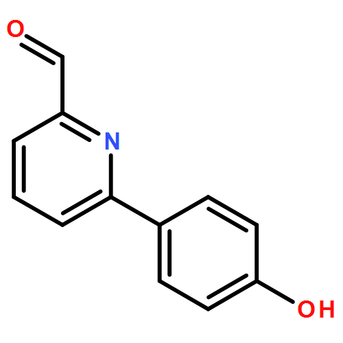 2-Pyridinecarboxaldehyde, 6-(4-hydroxyphenyl)-