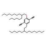 Benzene, 1,4-diethynyl-2,5-bis[(2-hexyldecyl)oxy]-