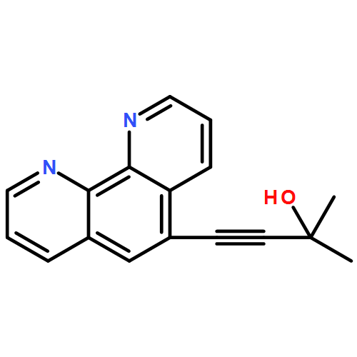 3-Butyn-2-ol, 2-methyl-4-(1,10-phenanthrolin-5-yl)-