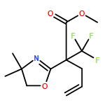 2-Oxazoleacetic acid, 4,5-dihydro-4,4-dimethyl-α-2-propen-1-yl-α-(trifluoromethyl)-, methyl ester