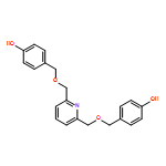 Phenol, 4,4'-[2,6-pyridinediylbis(methyleneoxymethylene)]bis-