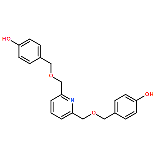 Phenol, 4,4'-[2,6-pyridinediylbis(methyleneoxymethylene)]bis-