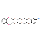 Dibenz[b,n][1,4,7,10,13,16,19,22]octaoxacyclotetracosin-2-amine, 6,7,9,10,12,13,20,21,23,24,26,27-dodecahydro-