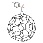 1'H-[5,6]Fullereno-C60-Ih-[1,9-b]azirine, 1'-[(4-methylphenyl)sulfonyl]- 