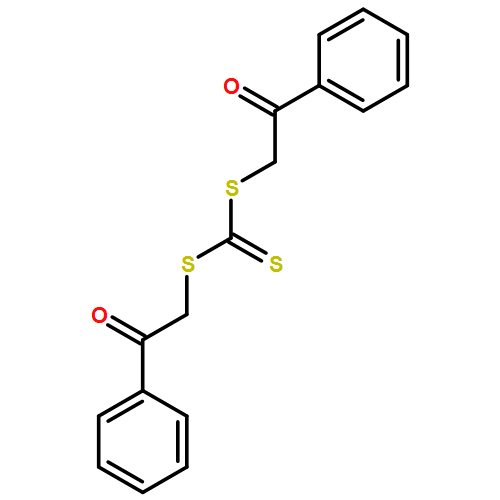 Carbonotrithioic acid, bis(2-oxo-2-phenylethyl) ester