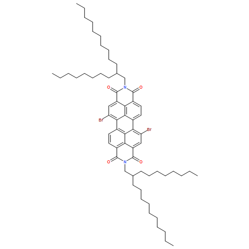 Anthra[2,1,9-def:6,5,10-d'e'f']diisoquinoline-1,3,8,10(2H,9H)-tetrone, 5,12-dibromo-2,9-bis(2-octyldodecyl)-