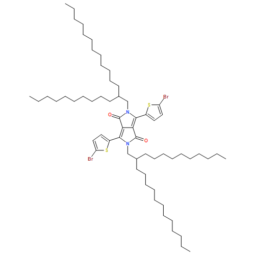 Pyrrolo[3,4-c]pyrrole-1,4-dione, 3,6-bis(5-bromo-2-thienyl)-2,5-bis(2-decyltetradecyl)-2,5-dihydro-
