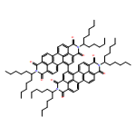 [5,5'-Bianthra[2,1,9-def:6,5,10-d'e'f']diisoquinoline]-1,1',3,3',8,8',10,10'(2H,2'H,9H,9'H)-octone, 2,2',9,9'-tetrakis(1-pentylhexyl)-