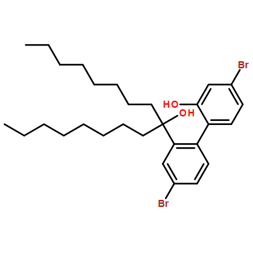 [1,1'-Biphenyl]-2-methanol, 4,4'-dibromo-2'-hydroxy-α,α-dioctyl-