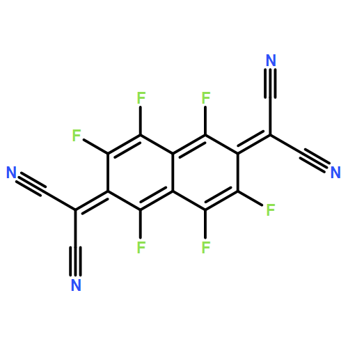Propanedinitrile, 2,2'-(1,3,4,5,7,8-hexafluoro-2,6-naphthalenediylidene)bis-