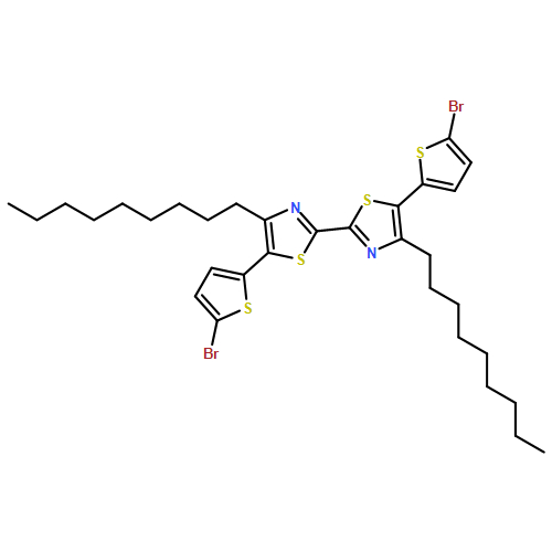 2,2'-Bithiazole, 5,5'-bis(5-bromo-2-thienyl)-4,4'-dinonyl-