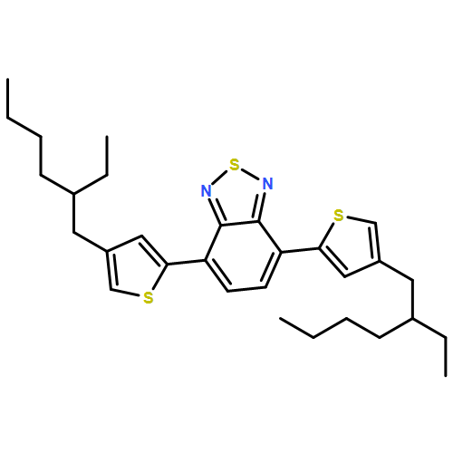 2,1,3-Benzothiadiazole, 4,7-bis[4-(2-ethylhexyl)-2-thienyl]-