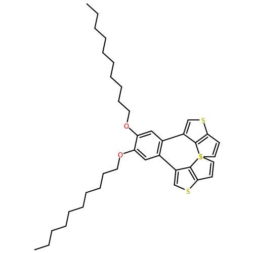 Thieno[3,2-b]thiophene, 3,3'-[4,5-bis(decyloxy)-1,2-phenylene]bis-