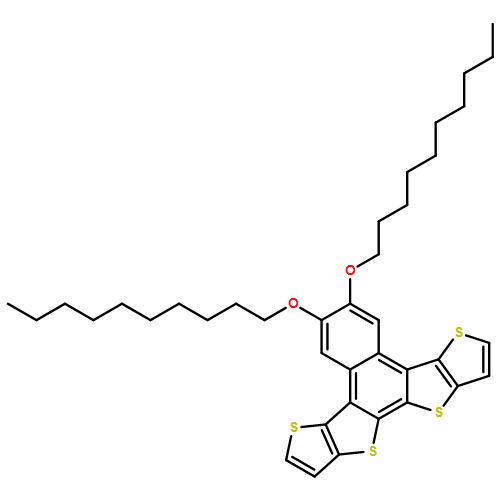 Dithieno[2,3-d:2',3'-d']naphtho[2,1-b:3,4-b']dithiophene, 5,6-bis(decyloxy)-