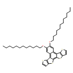 Dithieno[2,3-d:2',3'-d']naphtho[2,1-b:3,4-b']dithiophene, 5,6-bis(dodecyloxy)-