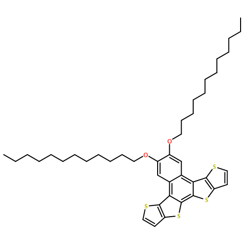 Dithieno[2,3-d:2',3'-d']naphtho[2,1-b:3,4-b']dithiophene, 5,6-bis(dodecyloxy)-
