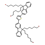 Thiophene, 2,5-bis[9,9-bis(6-bromohexyl)-9H-fluoren-2-yl]-