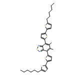 2,1,3-Benzothiadiazole, 5,6-difluoro-4,7-bis(5'-hexyl[2,2'-bithiophen]-5-yl)-