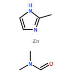 ZIF-8 unactivated