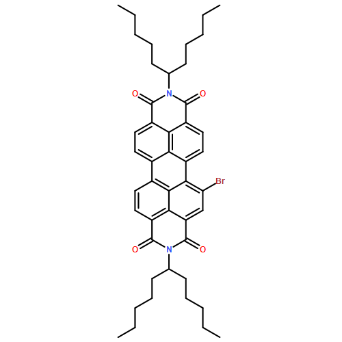 Anthra[2,1,9-def:6,5,10-d'e'f']diisoquinoline-1,3,8,10(2H,9H)-tetrone, 5-bromo-2,9-bis(1-pentylhexyl)-