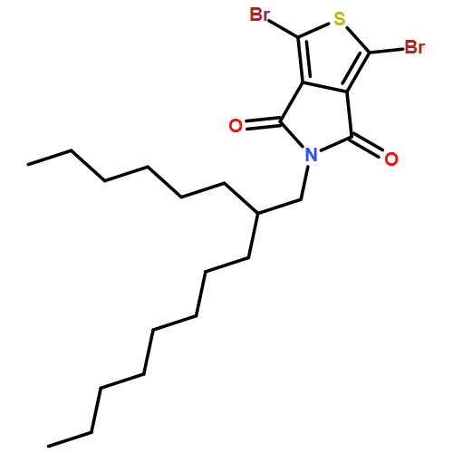 4H-Thieno[3,4-c]pyrrole-4,6(5H)-dione, 1,3-dibromo-5-(2-hexyldecyl)-