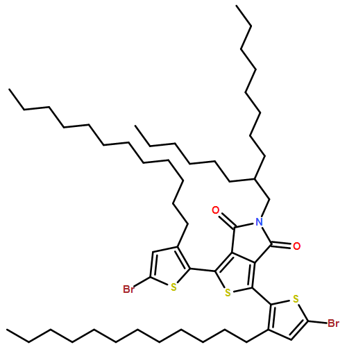 4H-Thieno[3,4-c]pyrrole-4,6(5H)-dione, 1,3-bis(5-bromo-3-dodecyl-2-thienyl)-5-(2-hexyldecyl)-