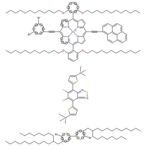 Zinc, [5,15-bis[2,6-bis(dodecyloxy)phenyl]-10-[2-(3,5-dibromophenyl)ethynyl]-20-[2-(1-pyrenyl)ethynyl]-21H,23H-porphinato(2-)-κN21,κN22,κN23,κN24]-,
