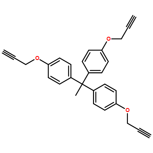 Benzene, 1,1',1''-ethylidynetris[4-(2-propyn-1-yloxy)-
