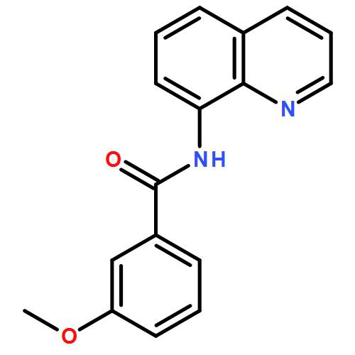 Benzamide, 3-methoxy-N-8-quinolinyl- 