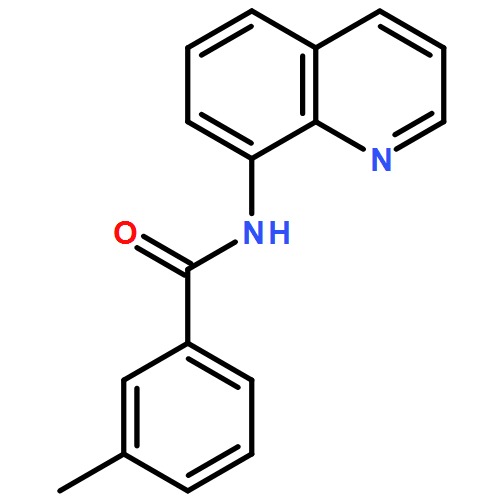 Benzamide, 3-methyl-N-8-quinolinyl- 