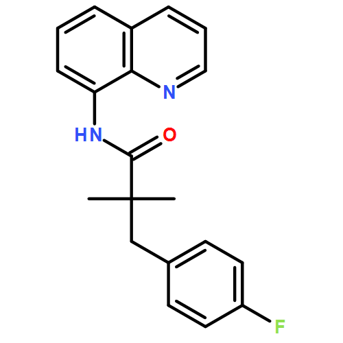 Benzenepropanamide, 4-fluoro-α,α-dimethyl-N-8-quinolinyl- 