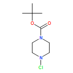 1-Piperazinecarboxylic acid, 4-chloro-, 1,1-dimethylethyl ester 