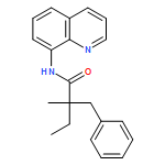 Benzenepropanamide, α-ethyl-α-methyl-N-8-quinolinyl- 