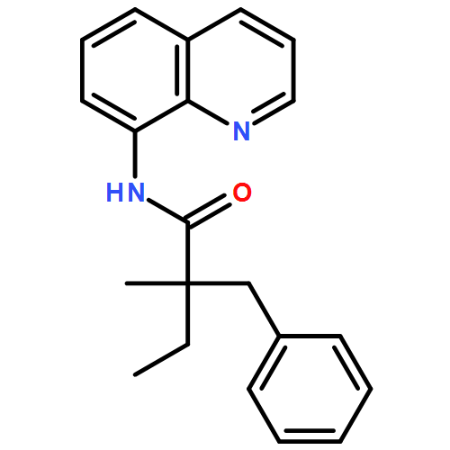 Benzenepropanamide, α-ethyl-α-methyl-N-8-quinolinyl- 