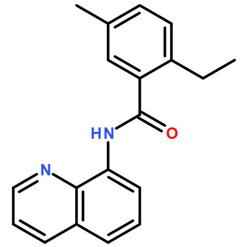 Benzamide, 2-ethyl-5-methyl-N-8-quinolinyl- 
