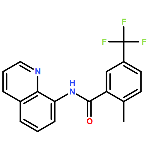 Benzamide, 2-methyl-N-8-quinolinyl-5-(trifluoromethyl)- 
