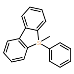 9H-9-Silafluorene, 9-methyl-9-phenyl- 