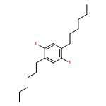 Benzene, 1,4-dihexyl-2,5-diiodo- 