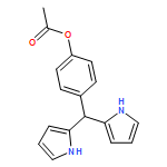 Phenol, 4-(di-1H-pyrrol-2-ylmethyl)-, 1-acetate 