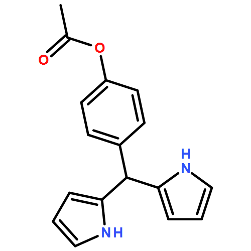 Phenol, 4-(di-1H-pyrrol-2-ylmethyl)-, 1-acetate 