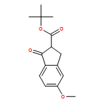 1H-Indene-2-carboxylic acid, 2,3-dihydro-5-methoxy-1-oxo-, 1,1-dimethylethyl ester 