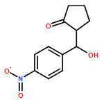 Cyclopentanone, 2-[(R)-hydroxy(4-nitrophenyl)methyl]-, (2S)-rel- 