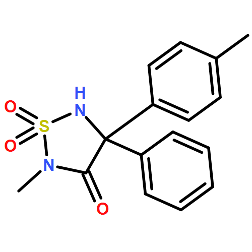 1,2,5-Thiadiazolidin-3-one, 2-methyl-4-(4-methylphenyl)-4-phenyl-, 1,1-dioxide, (4R)- 