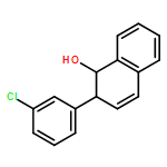 1-Naphthalenol, 2-(3-chlorophenyl)-1,2-dihydro-, (1S,2R)- 