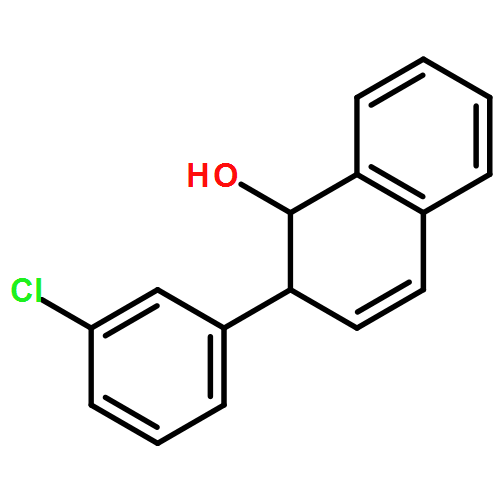 1-Naphthalenol, 2-(3-chlorophenyl)-1,2-dihydro-, (1S,2R)- 