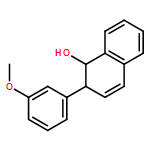 1-Naphthalenol, 1,2-dihydro-2-(3-methoxyphenyl)-, (1S,2R)- 